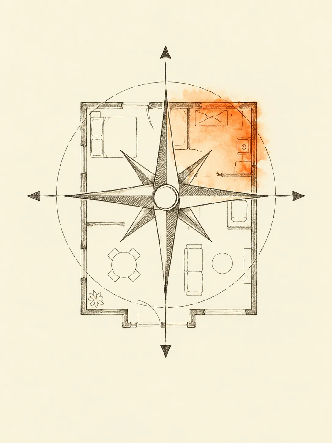 Direction guide: illustrated workflow, not a customer result