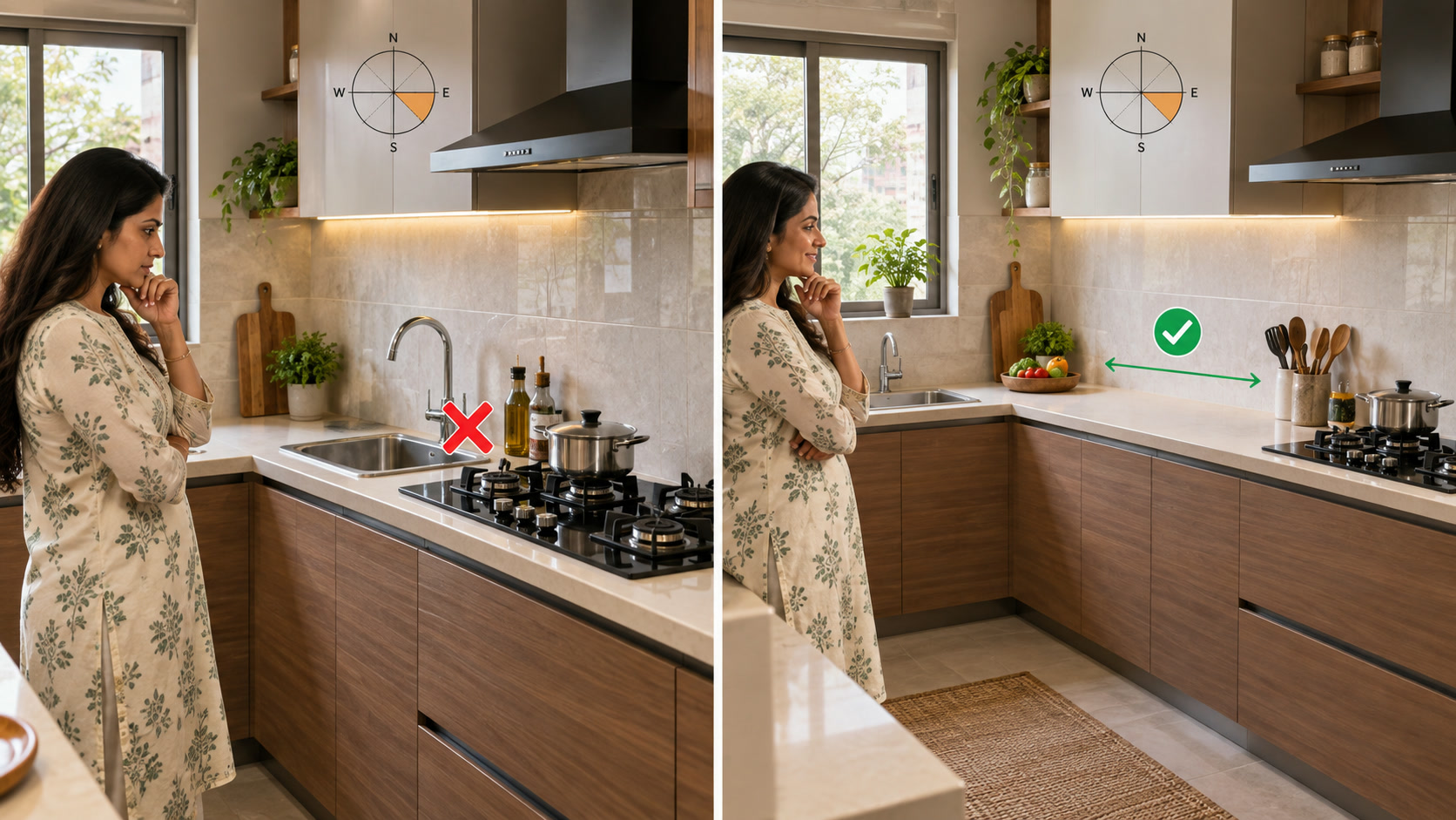 A Vaastu room defect paired with a clear practical remedy